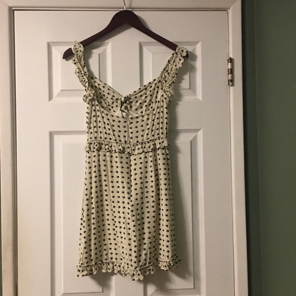 For Love & Lemons Sweetheart Mini Dress Creme - Picture 6 of 16